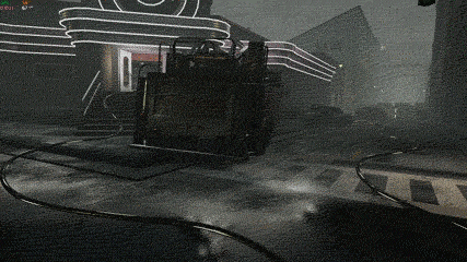 A gif showcasing a fork in the road